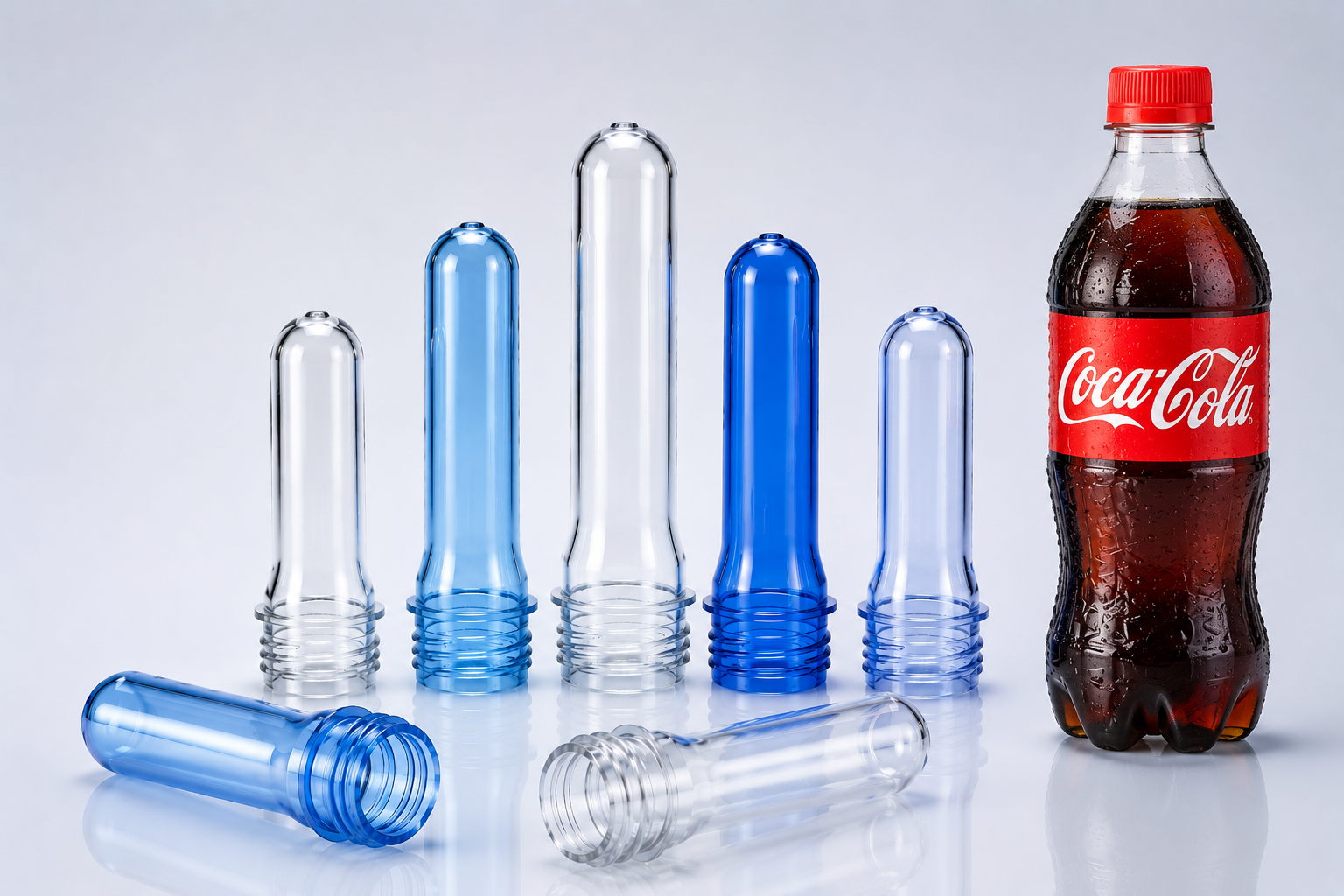 Beverage PET preforms