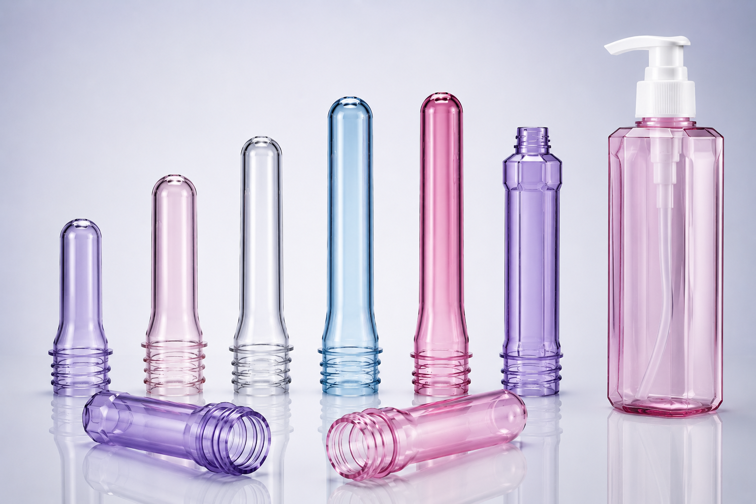 Cosmetics PET preforms
