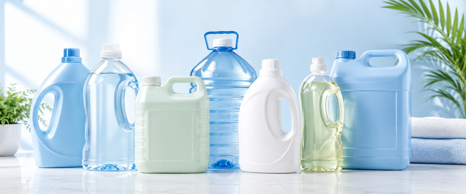 Large-capacity liquid packaging using 55mm PET preforms