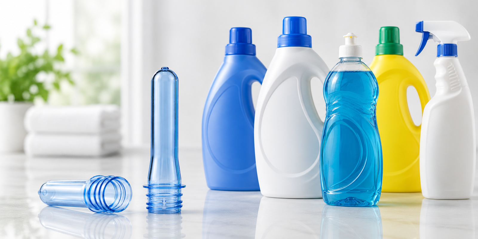 28mm PET preform for household liquid packaging -- custom PET preform supplier