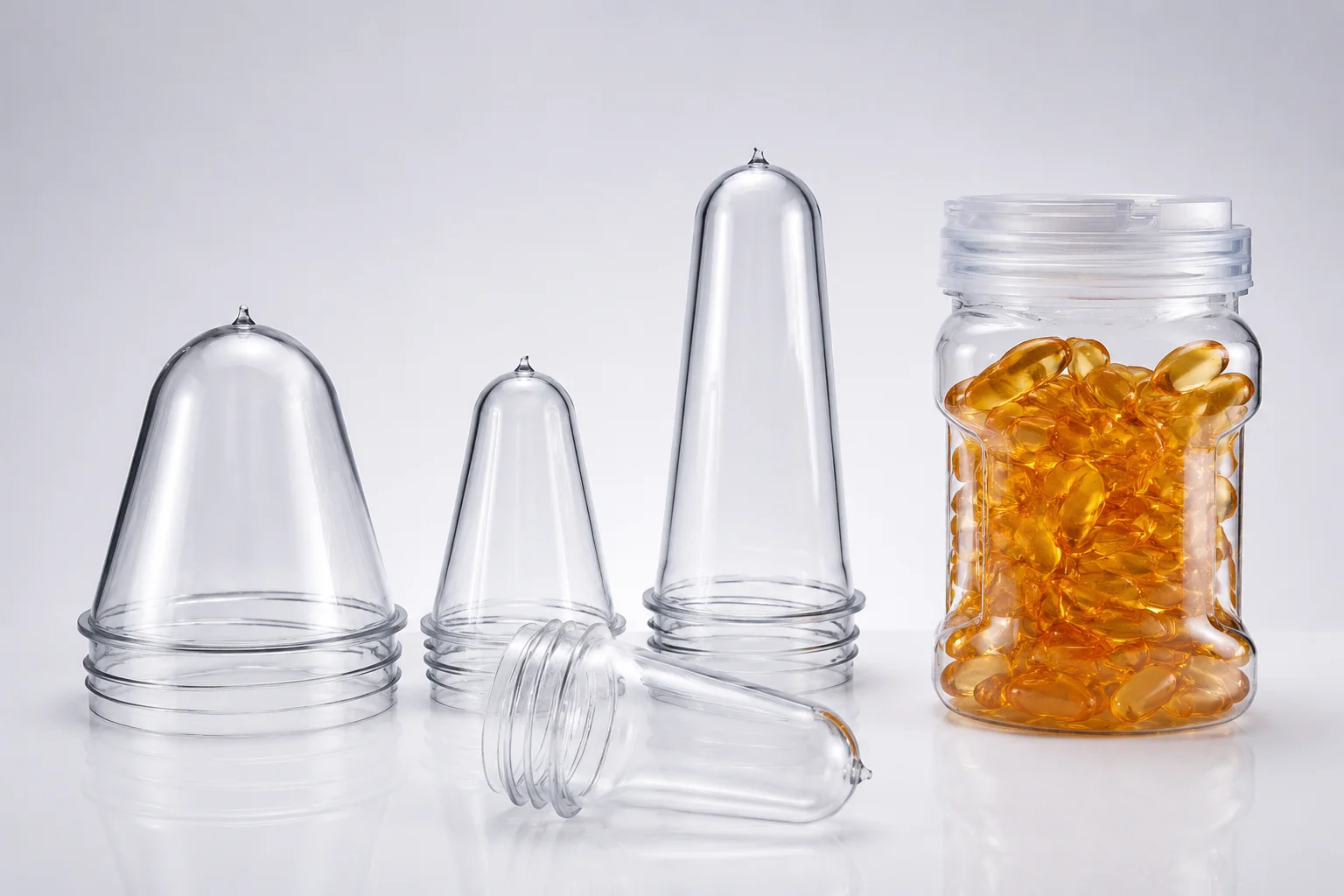 Jar PET preforms