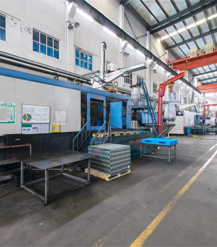 Enlightening Plast manufacturing facility -- PET preform injection molding production line